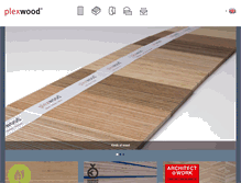 Tablet Screenshot of plexwood.com